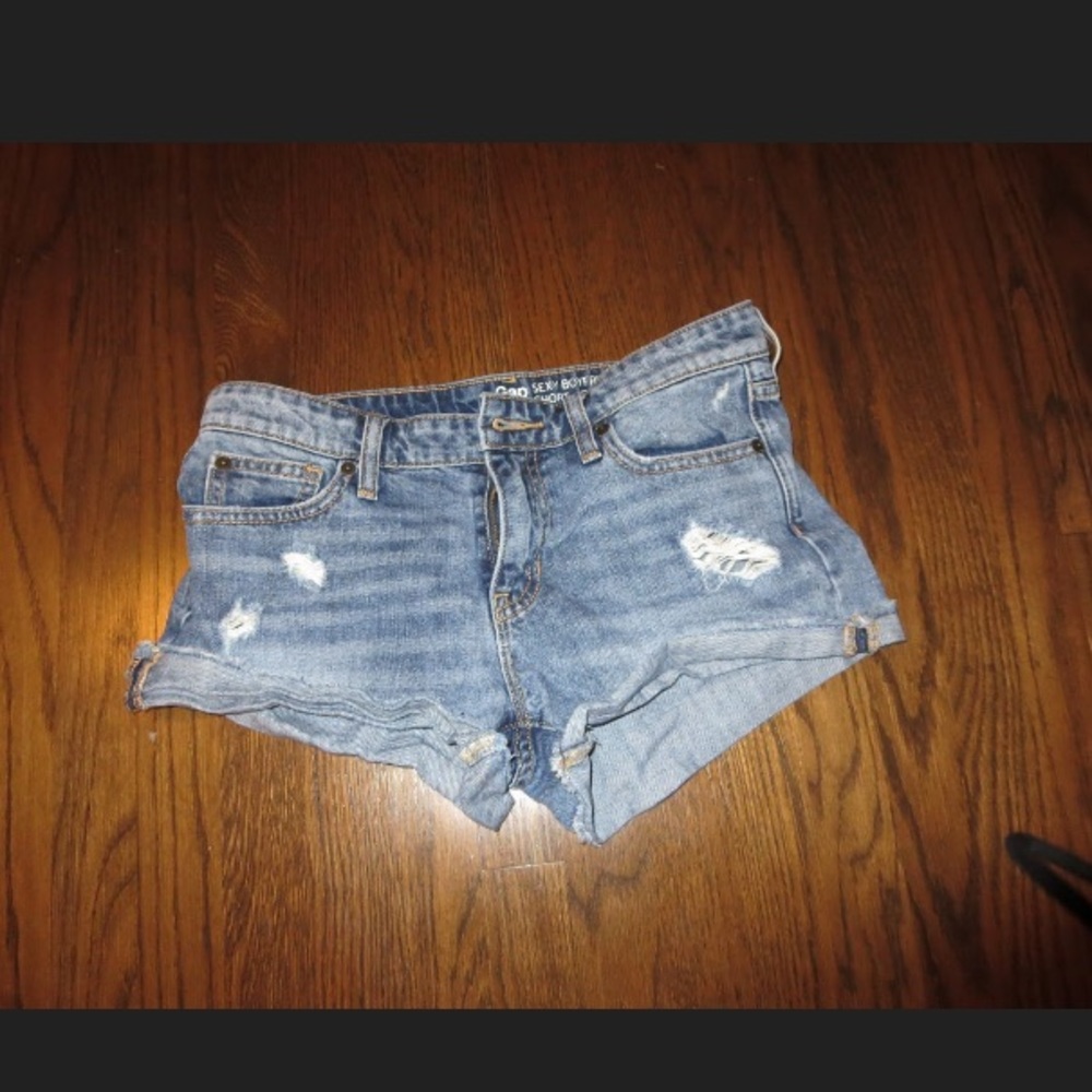 Gap jean shorts
